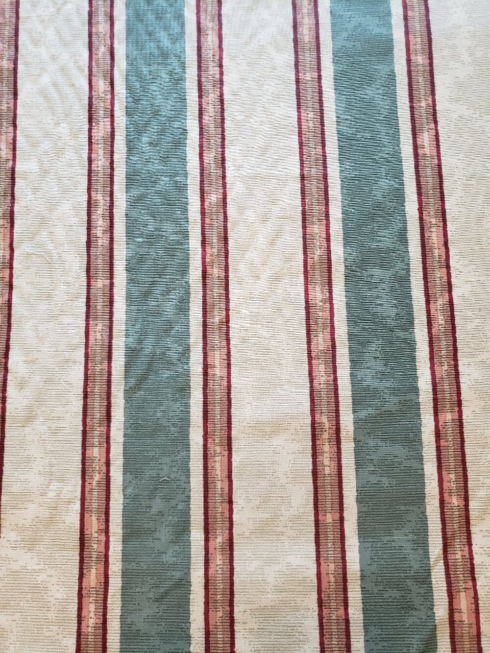 P. Kaufmann Decorator fabric 1 yd 6" x 54" wide - Stripe - screen printed